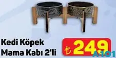 KEDİ KÖPEK MAMA KABI 2'Lİ